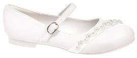 Girls' shoes American Club CKOM-45 white size 36-38