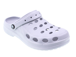 Women's pool slippers PLAME DA-002LGY grey size 36-41