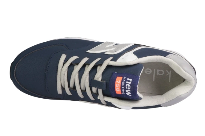 Kaleifang MY89-1BDKBULTGY men's sports shoes navy blue size 41-46