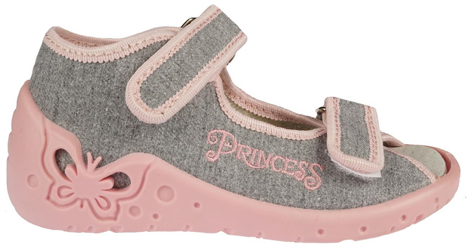 Gray sneakers ZetPol OLIWIA GRAY gray size 20-27