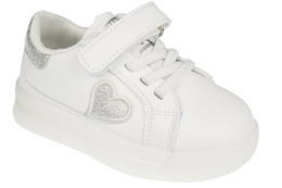 Children's sports shoes Apawwa ANC171-2WH white, size 21-25