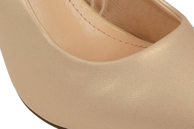 Women's high heels Sergio Leone D1446CH beige size 36-41