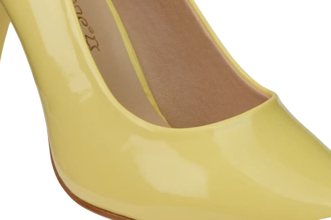 Women's high heels Sergio Leone D1382LI lime size 35-40