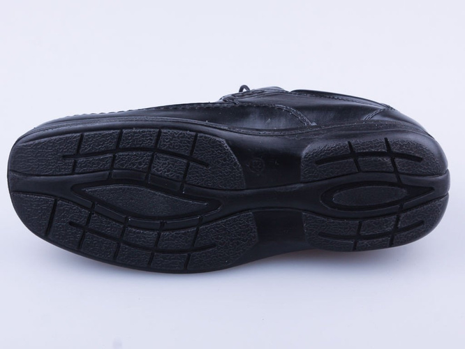 Półbuty męskie na pary LinShi R8093 8008-1 czarne rozm.39-45