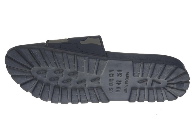 Men's pool slippers Enplus MT2506 gray, black and green, navy blue or black size 41-45