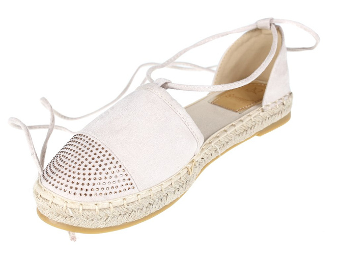 Espadryle damskie SeaStar DBB26PBE beżowe rozm.36-41