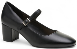 Czółenka damskie Sergio Leone DPB176CZPU czarne  rozm.36-40