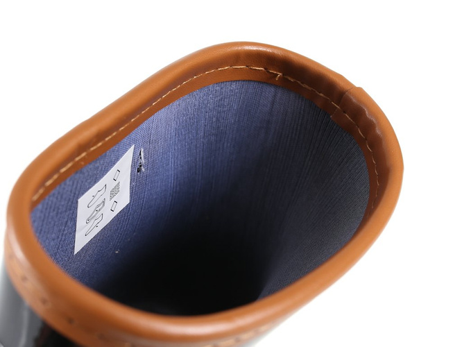 Kalosze damskie Lano DXK-07BLBE czarne rozm.36-41