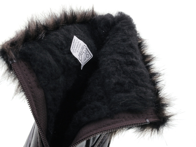 Women's wintery Skarpol DTRZEWIKBR brown size 37-41