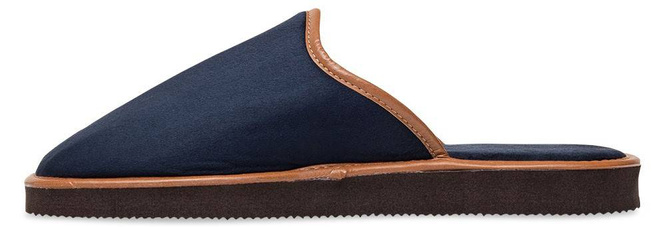 Men's shoes Meteor MV057 PIOTR navy blue and brown sizes 41-46