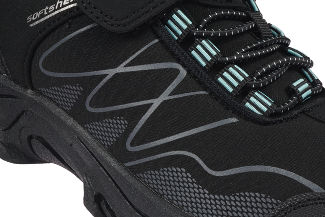 American Club CWT-257 children's sports shoes black-pink and black-turquoise size 32-36