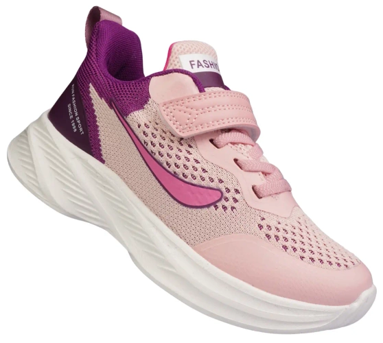 Children’s Sports Shoes BESSKY – Pink, Sizes 31–36