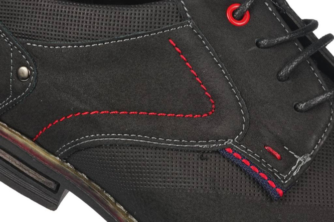 Półbuty chłopięce Badoxx CC-479BL czarne rozm.32-37