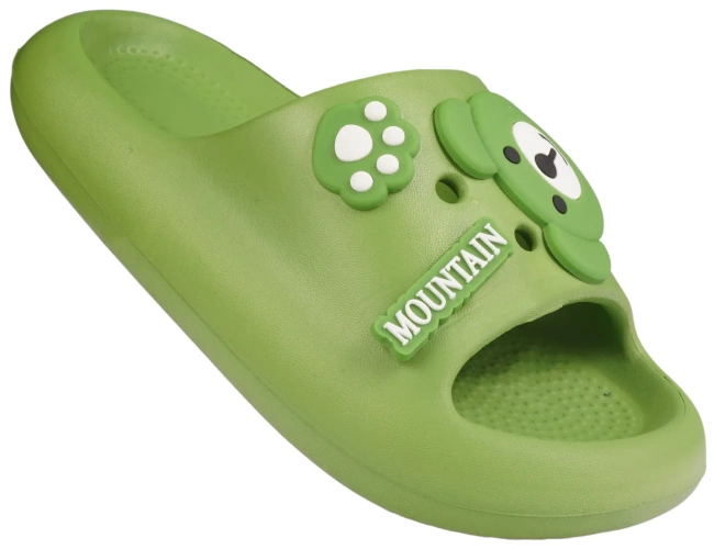 Children’s Pool Slides Sport CT4085-2 – Black, Orange, Green, Blue & Pink – Sizes 30–35