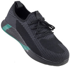 Urgent 243SB black work shoes, sizes 36-43