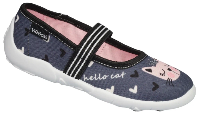 Viggami FELICJA Children’s Sneakers – Denim, Sizes 26–33