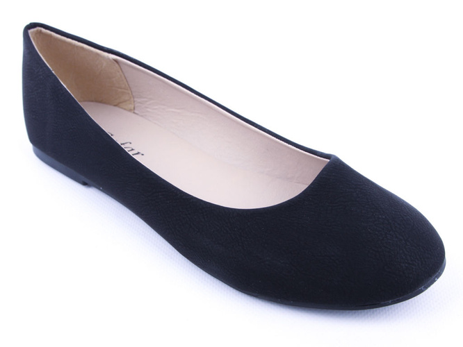 Baleriny damskie Gofar DZP-45BL czarne rozm.36-41