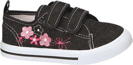 American Club CTEN-118 children's sneakers, black and navy blue, sizes 31-35