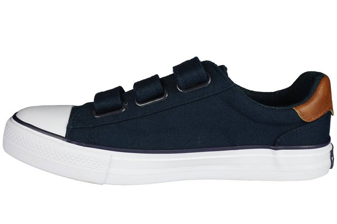 American Club CLH-81 children's sneakers black and navy blue, size 32-36