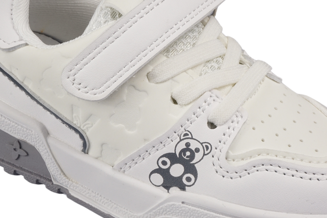 Apawwa AT1245PWH children's sports shoes white size 22-26