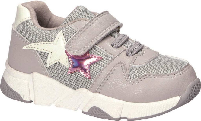 Buty sportowe dziecięce American Club AXD-09 popielate i różowe rozm.21-26
