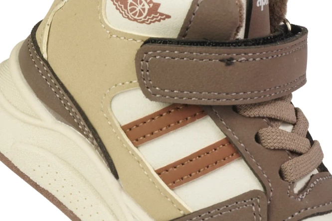 Children’s transitional shoes Apawwa AT6526PBE beige, sizes 21–26