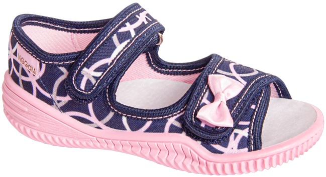 Children's sneakers Viggami BASIA DRUK navy blue size 26-30