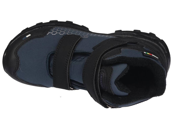 Children's winter shoes American Club CHL-26 black or navy blue size 32-36