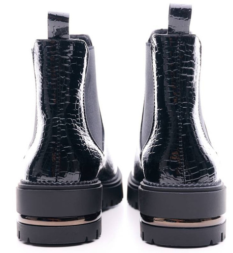 Sergio Leone DTR746CZLA women's Chelsea boots, black, sizes 36-40