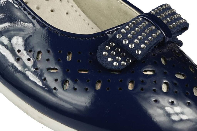 Children's shoes Clibee BD-83BU navy blue size 25-30