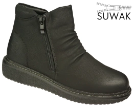 Obuwie zimowe damskie Chun Sen D9353-1BL czarne rozm.37-42