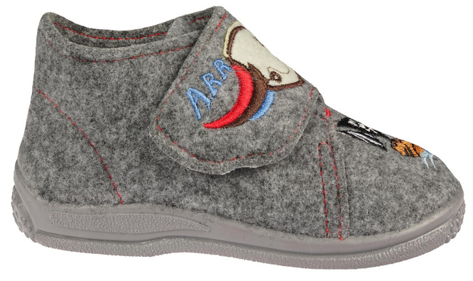 Children's sneakers ZetPol KUBA gray size 18-27