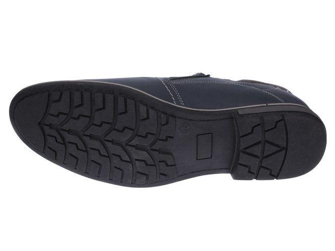 Półbuty męskie Skotnicki MP-4-7003ABU granatowe rozm.41-46