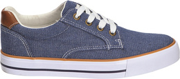 Women’s Canvas Shoes American Club DLH-124 – Navy Blue, Sizes 37–42