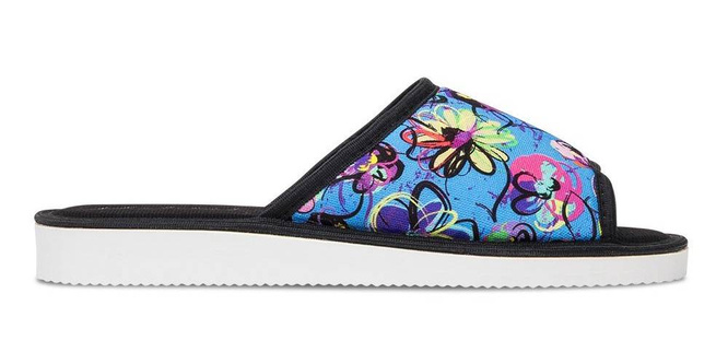 Meteor DV033 ALA women's slippers pink and blue size 36-41