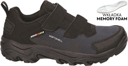 American Club CWT-220 children's sports shoes black and navy blue size 32-36