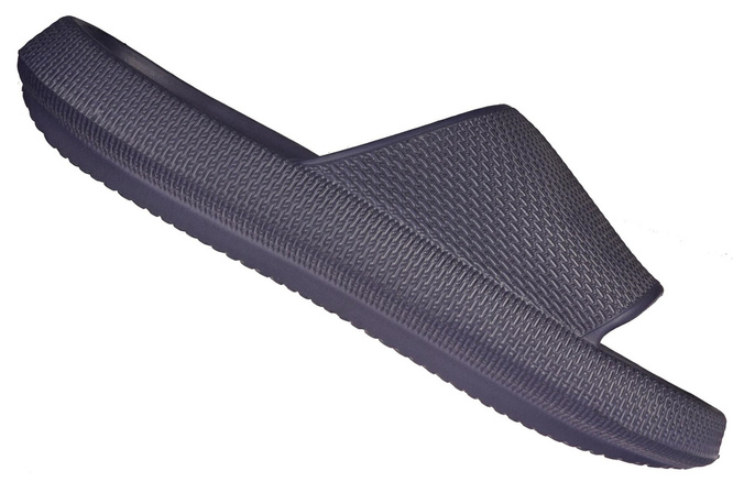 American Club MNH-152 men's swimming pool flip-flops, navy blue and black, sizes 41-45