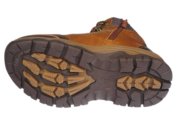 Children's winter shoes Apawwa CGD503BR brown size 32-37