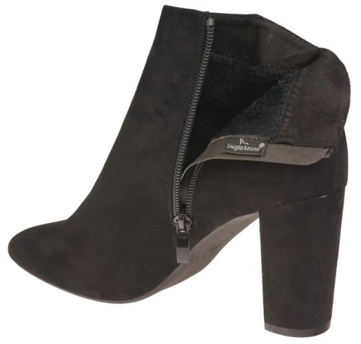 Women's transitional shoes Sergio Leone DBT548CZMI black size 36-40