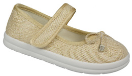 Apawwa BZ514GO children's sneakers gold size 25-30