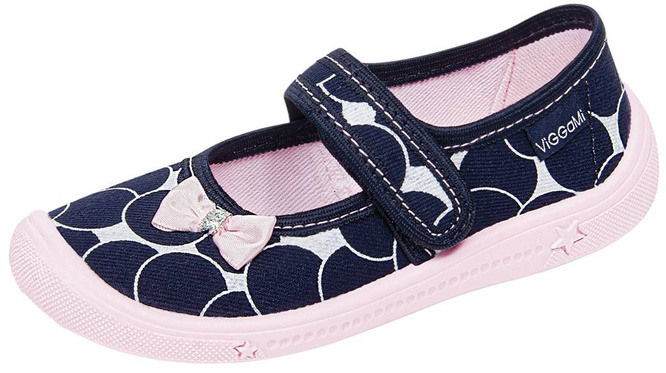 Tenisówki dziecięce Viggami ULA OZDOBA granatowe rozm.26 i 36