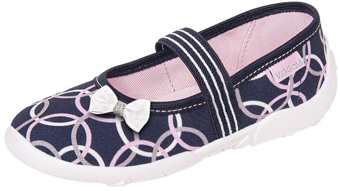 Children's sneakers Viggami SYLWIA DRUK navy blue size 26-36