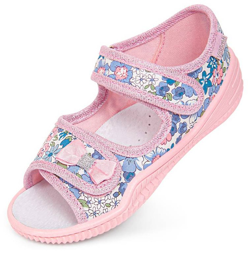 Sneakers for children Viggami ALINKA FLOWERS pink size 20-25