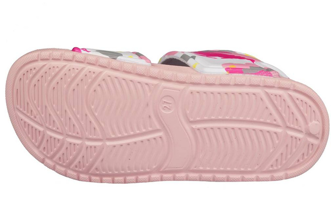 Children's pool slippers American Club CNH-33 pink or fuxia size 30-35