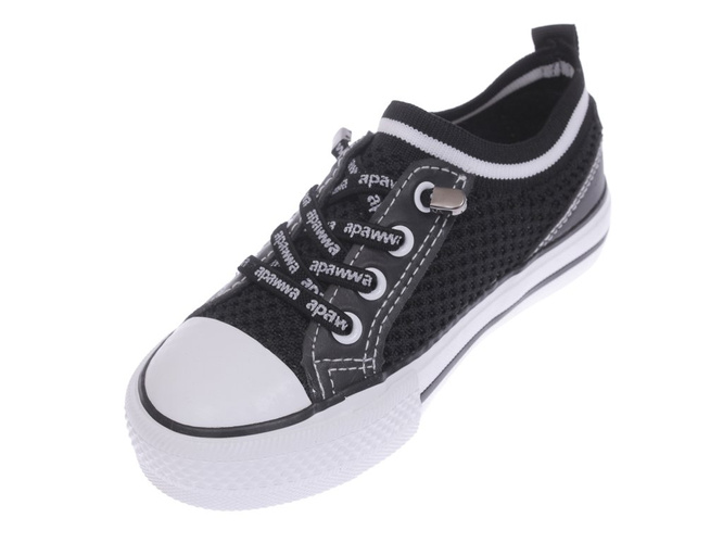 Children's trainers Apawwa BXC239BL black size.25-30