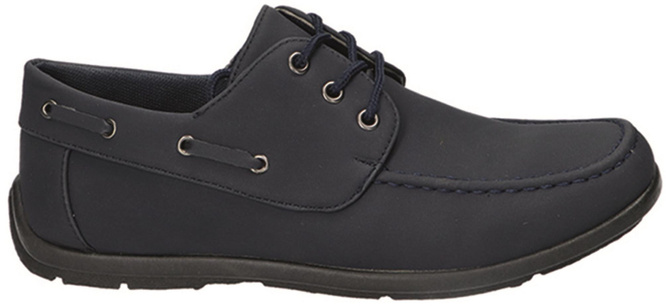 American Club CKOM-54 boys' shoes, black and navy blue, sizes 34-38