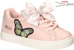 Buty sportowe dziecięce American Club CES-64 różowe i białe rozm.32-36